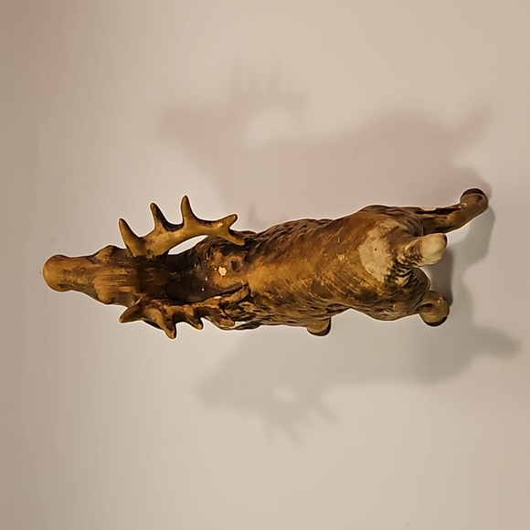 1970's UCTCI Japan Ceramic Elk Figurine - Picture 3 of 14